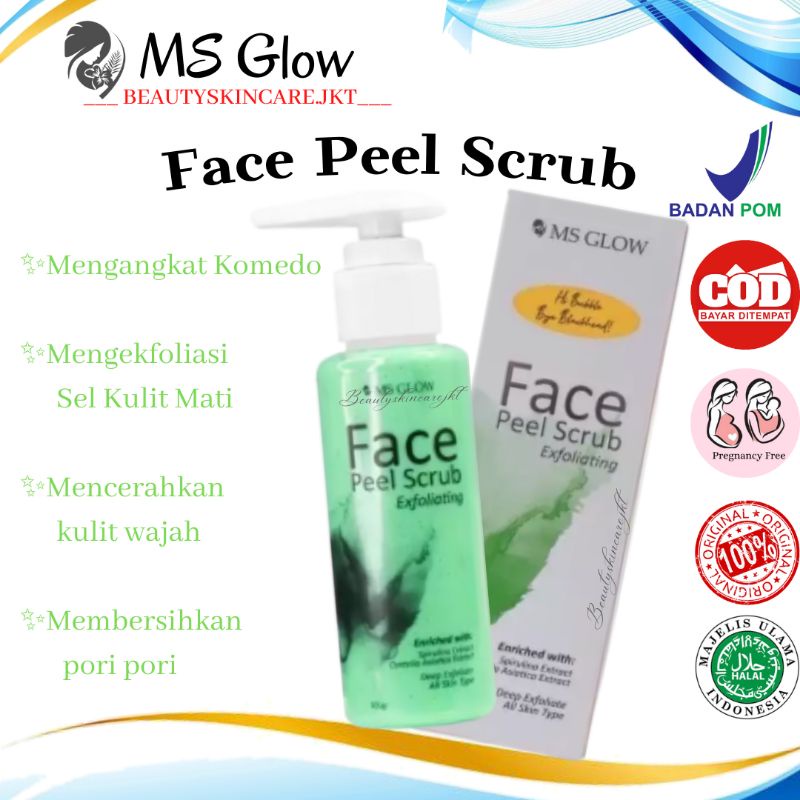 Ms Glow Face Peel Scrub