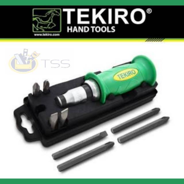 TEKIRO Obeng Ketok 9 Pcs / Impact Driver Set 9pcs