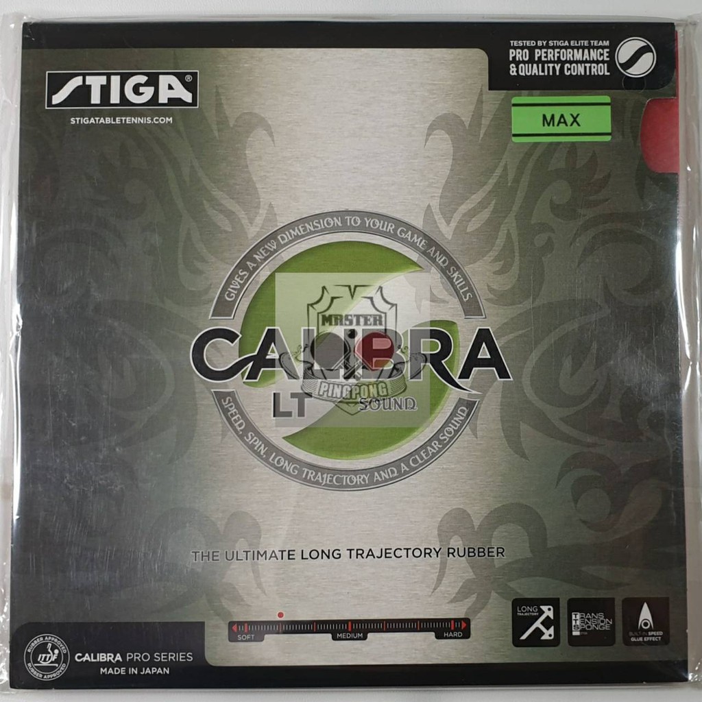 Stiga Calibra LT Sound - Karet Bat Tenis Meja Stiga Offensive Rubber