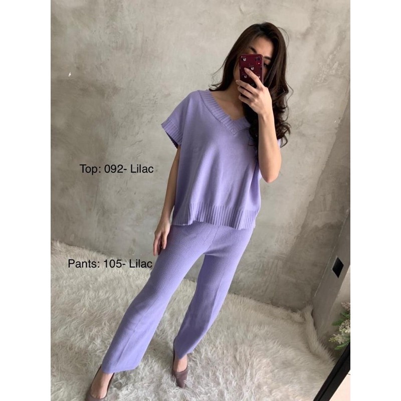 GBY CLOTHING - NANA ONE SET (ATASAN DAN PANTS TERPISAH)-4