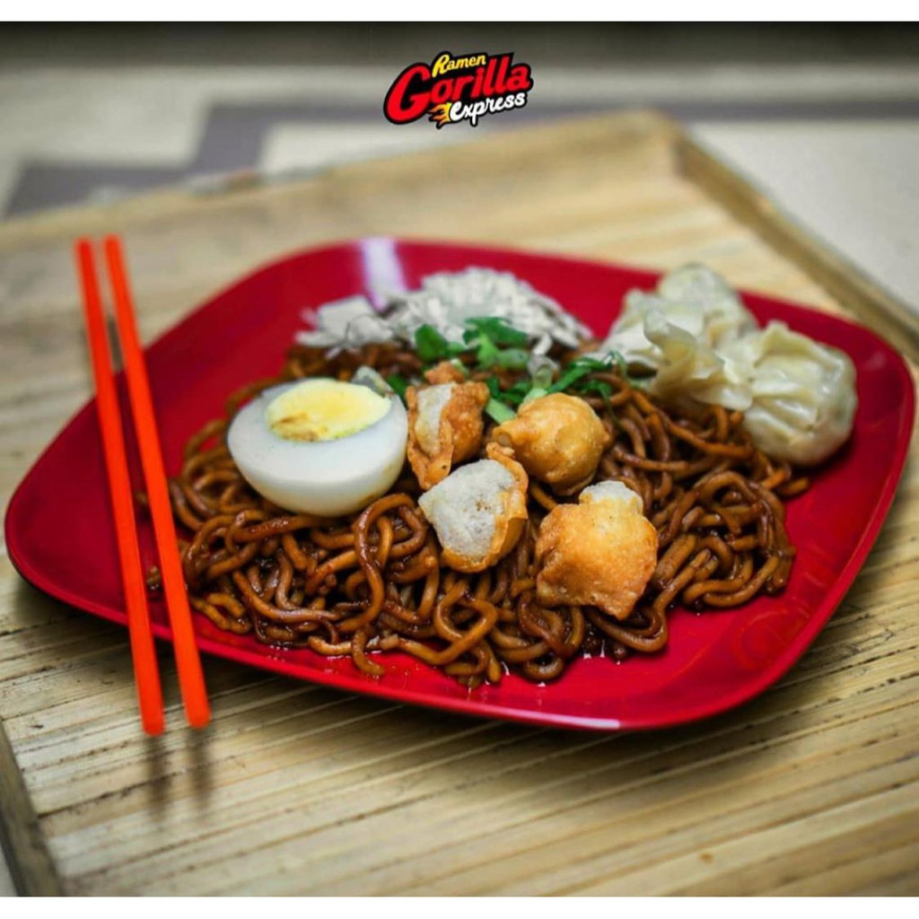 Mie Goreng Ramen Gorilla Juaranya Pedas  Best Seller (120gr)