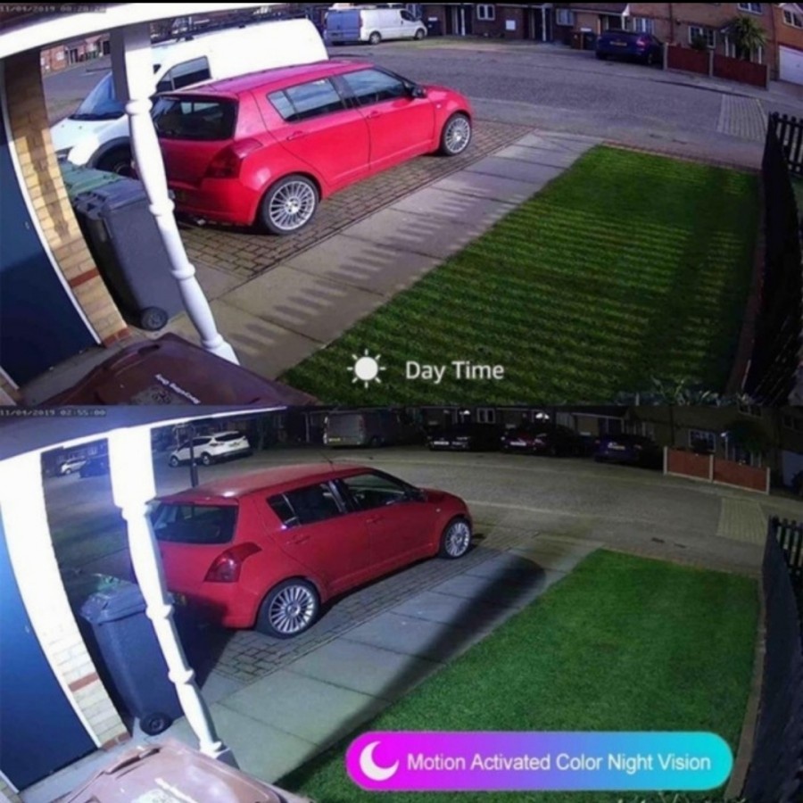 IP CAMERA CCTV WIFI SPEED DOME PTZ 8MP OUTDOOR FULL HD 1080P CCTV APP V380 / MALAM BERWARNA