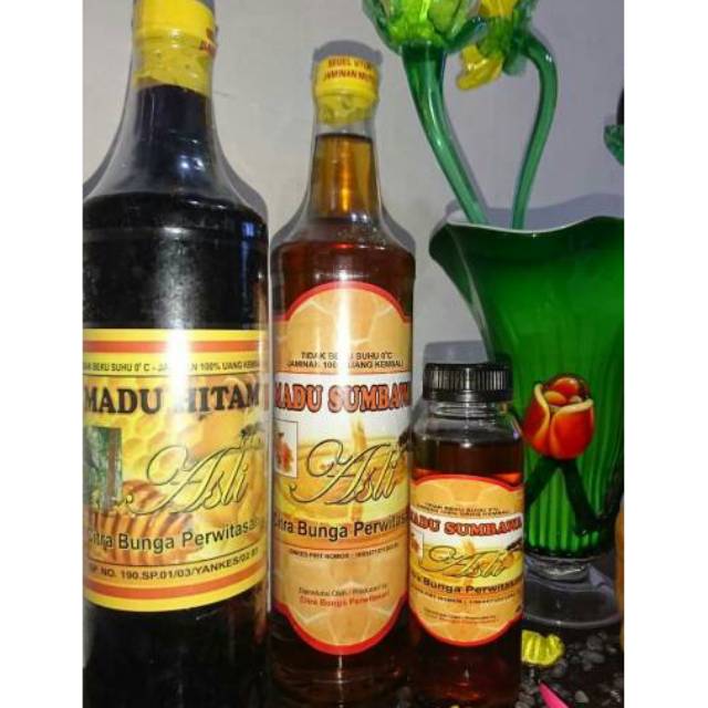 

madu Hitam dan madu sumbawa 100% asli