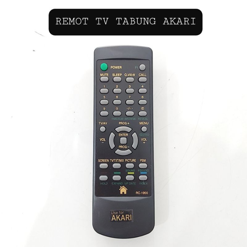 REMOT TV TABUNG AKARI TELEVISI