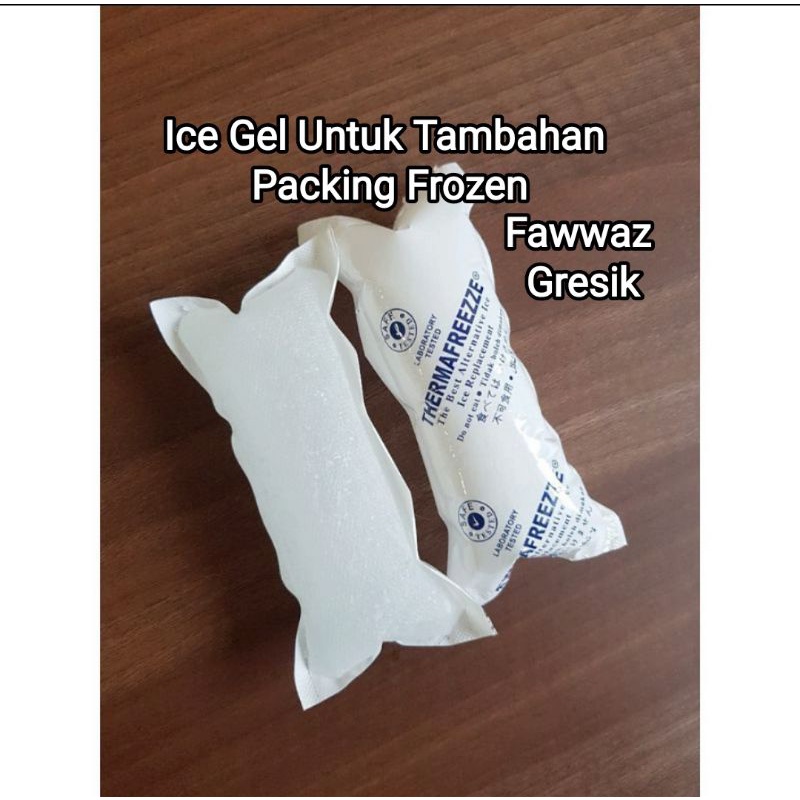 Ice Gel Thermafreeze Tambahan Packing Frozen Food Ice Gel / Dry Ice BEKU