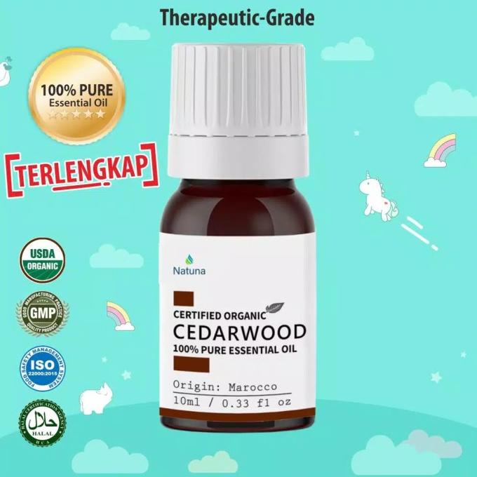 Natuna CedarWood Essential Oil Minyak Aroma Terapi Diffuser Difuser