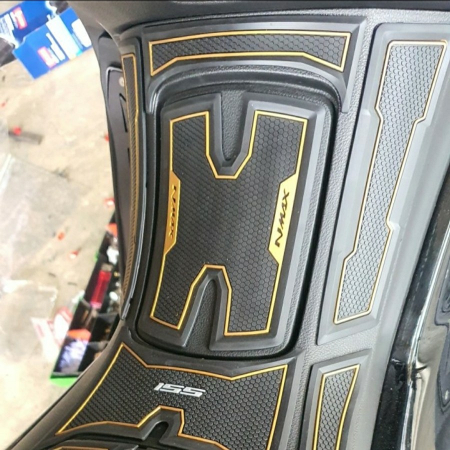 New stiker tankpad nmax 2020 karet premium GOLD