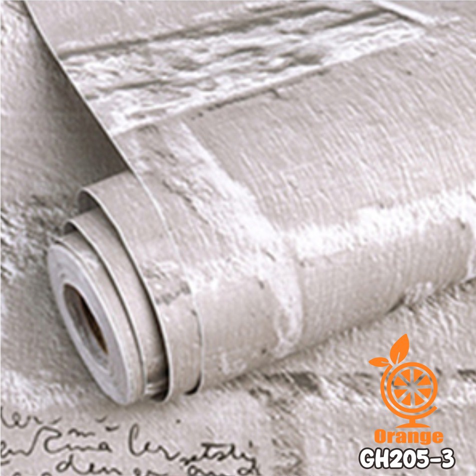 Wallpaper Dinding Shabby/Wallpaper Dinding 3D/Wallpaper Dinding Kamar tidur 45cm x10meter-GH205-3