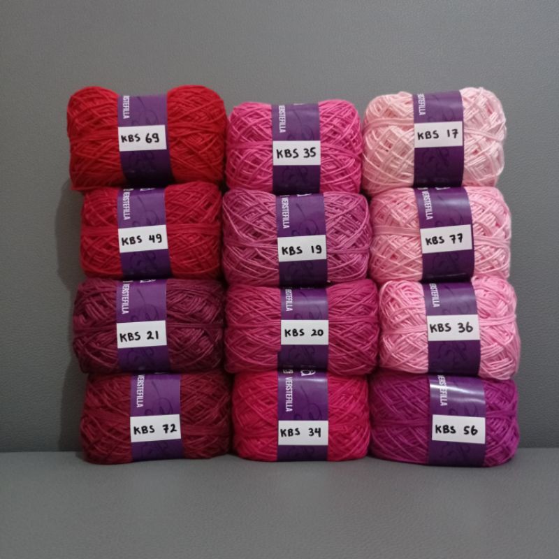 Benang Rajut Katun Bali Small Ply ( Helai kecil )