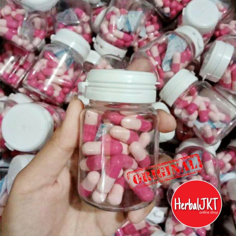 Pelangsing Pinky 100% Original Obat Diet Herbal Slim Alami Isi 15 Kapsul