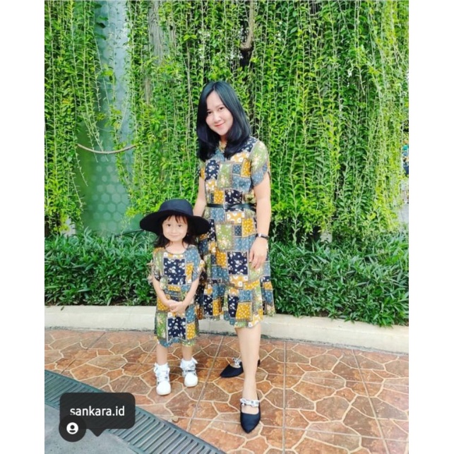 Daster anak Baju anak rayon Dress anak rayon Baju bayi Couple ibu anak