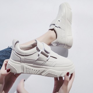 Sepatu Putih Wanita Korea - Paimin Gambar