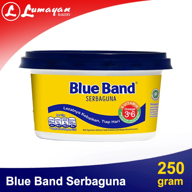 

Blue Band Margarin Serbaguna 250gr