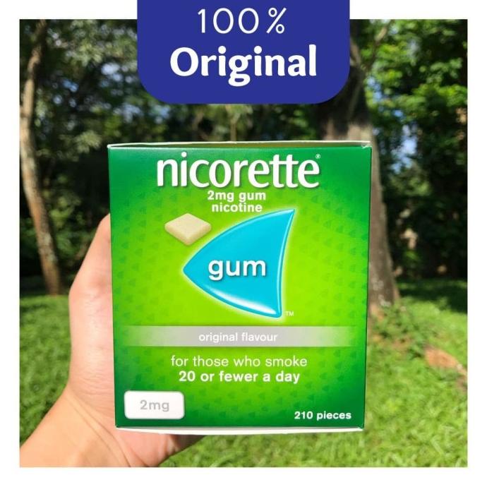 

Nicorette 2Mg 15 Pieces - Original Flavor - Made In Uk - Nicotine Gum