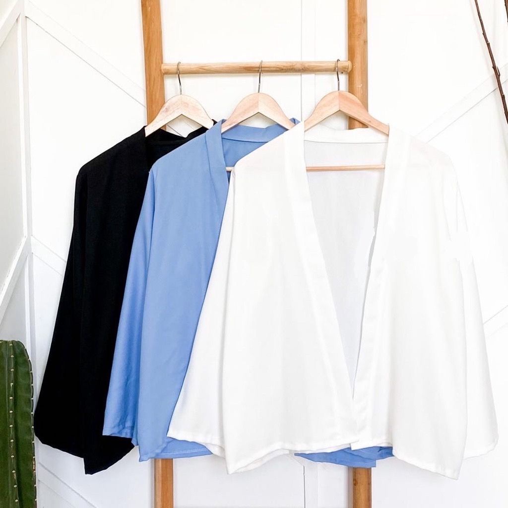 Simple Outer / Jelly Outer / Cardigan Wanita / Korean Style