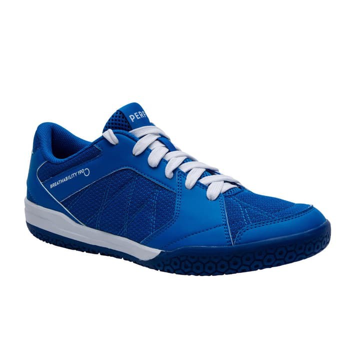 Perfly Sepatu Badminton Pria BS190 Biru Decathlon - 8545298 - 39