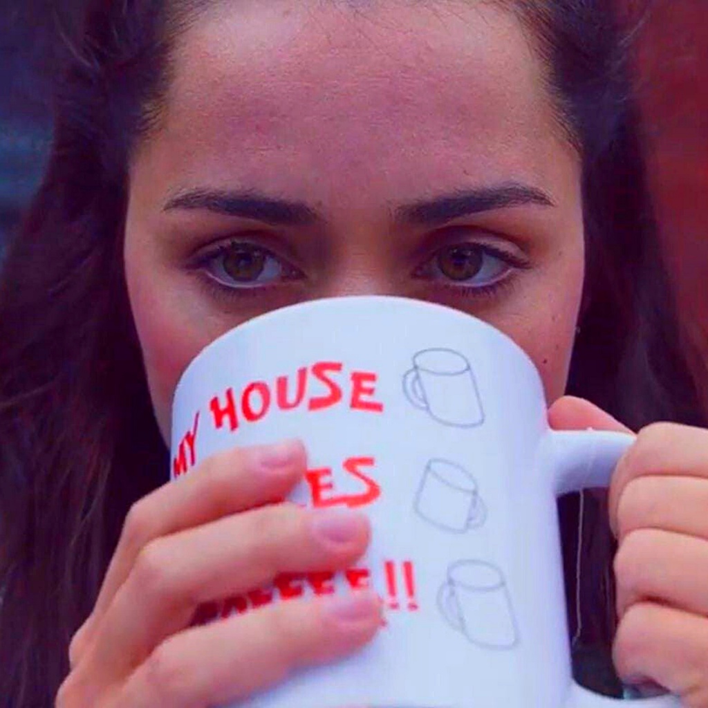 Mug Knives Out - My House My Rules My Coffee