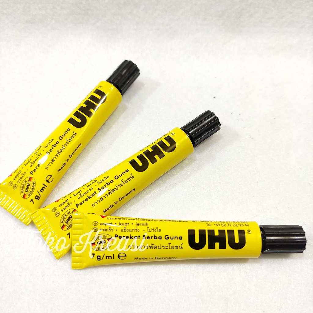 Lem UHU cair serbaguna  / All Purpose Adhesive Tube