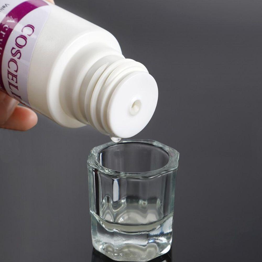 MXBEAUTY Gelas Cangkir Cairan 1PC Wadah Mixing Glassware Bubuk Octagon Cup