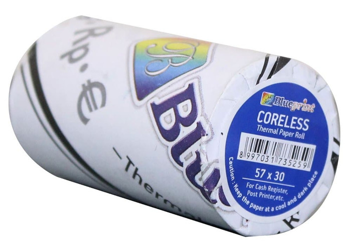 

Blueprint Kertas Thermal Coreless 57 x 30 mm