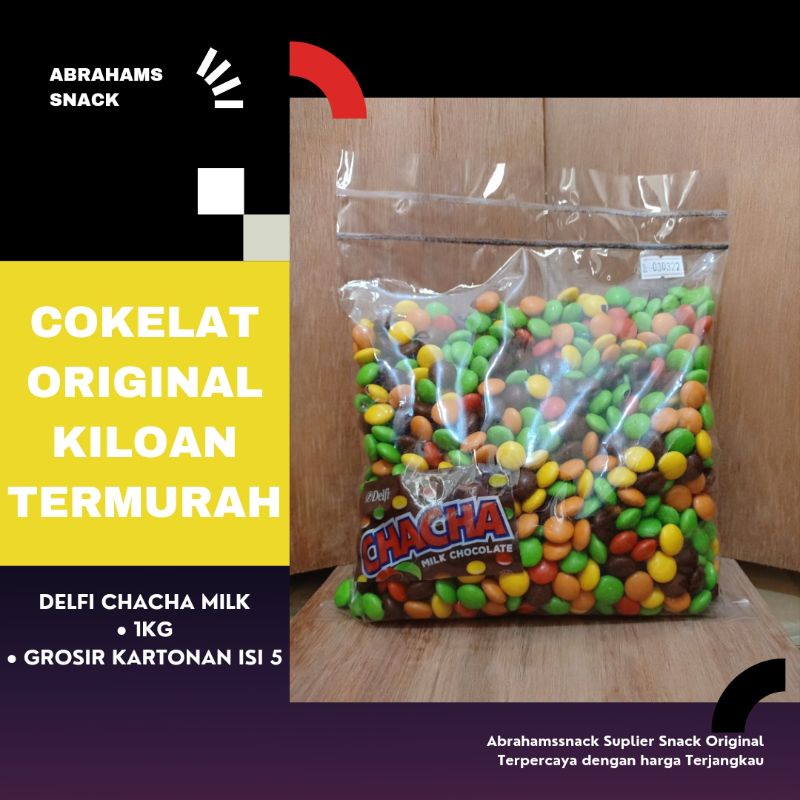 

PROMO DELFI CHA CHA MILK DAN CHA CHA NUT ISI 1KG DAN KARTONAN ISI 5