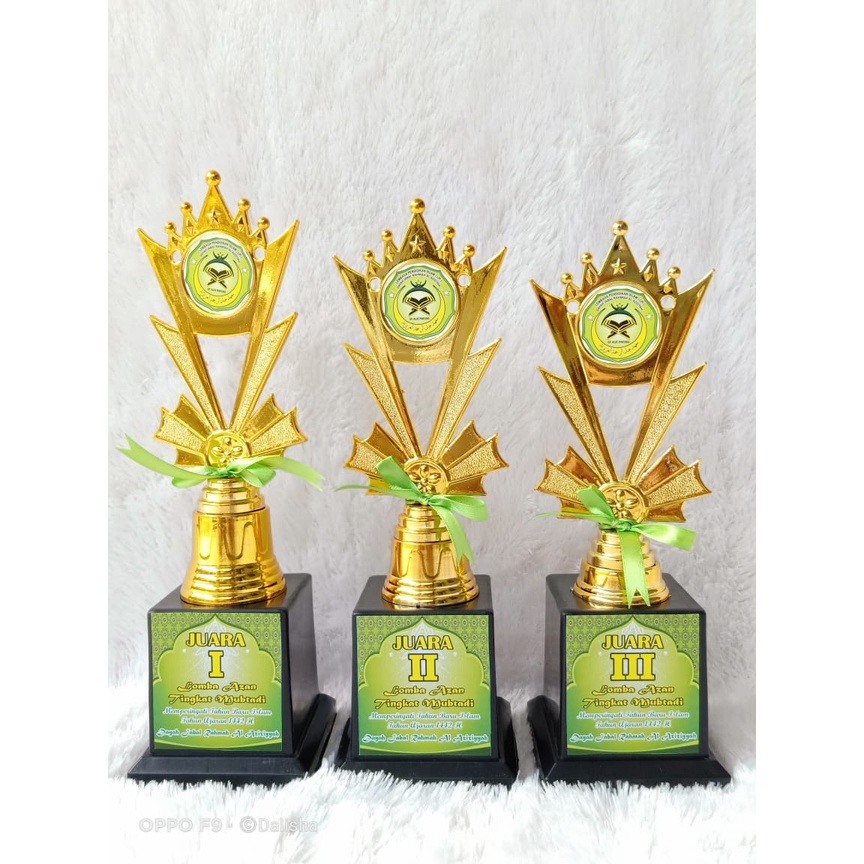 Piala Set 123 Mahkota Pita Piala Mini Piala Set Mini Piala Murah Piala Juara Piala Lomba Piala Murah