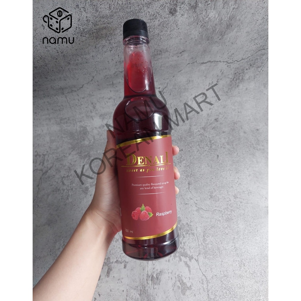 

Denali Syrup Raspberry Flavor / Syrup Rasa Raspberry 750ml