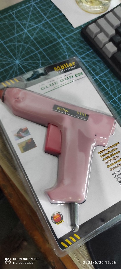 Mollar Glue Gun 80 Watt 80w / Alat Tembak Lem Bakar Besar