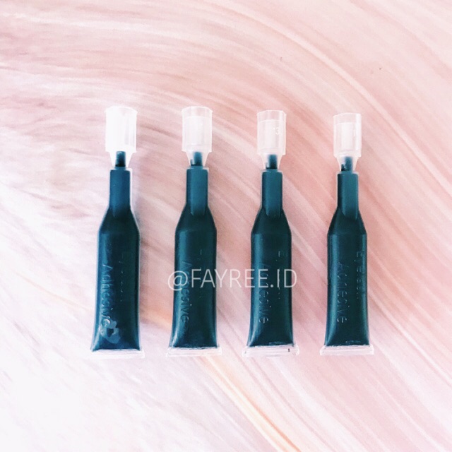 (isi 4 pcs) Baru! Lem Bulu Mata Hitam Fayree