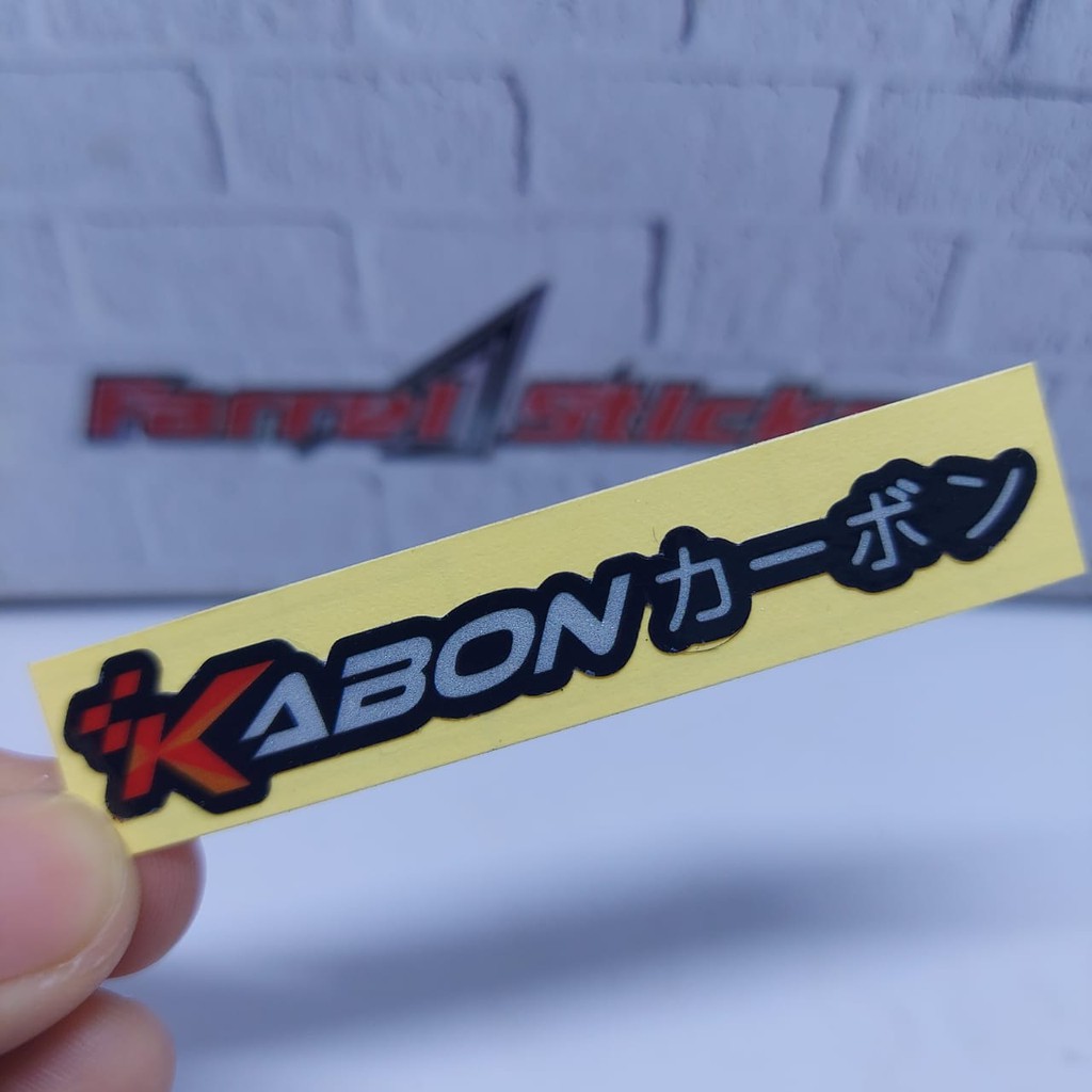 Stiker sticker kabon mini