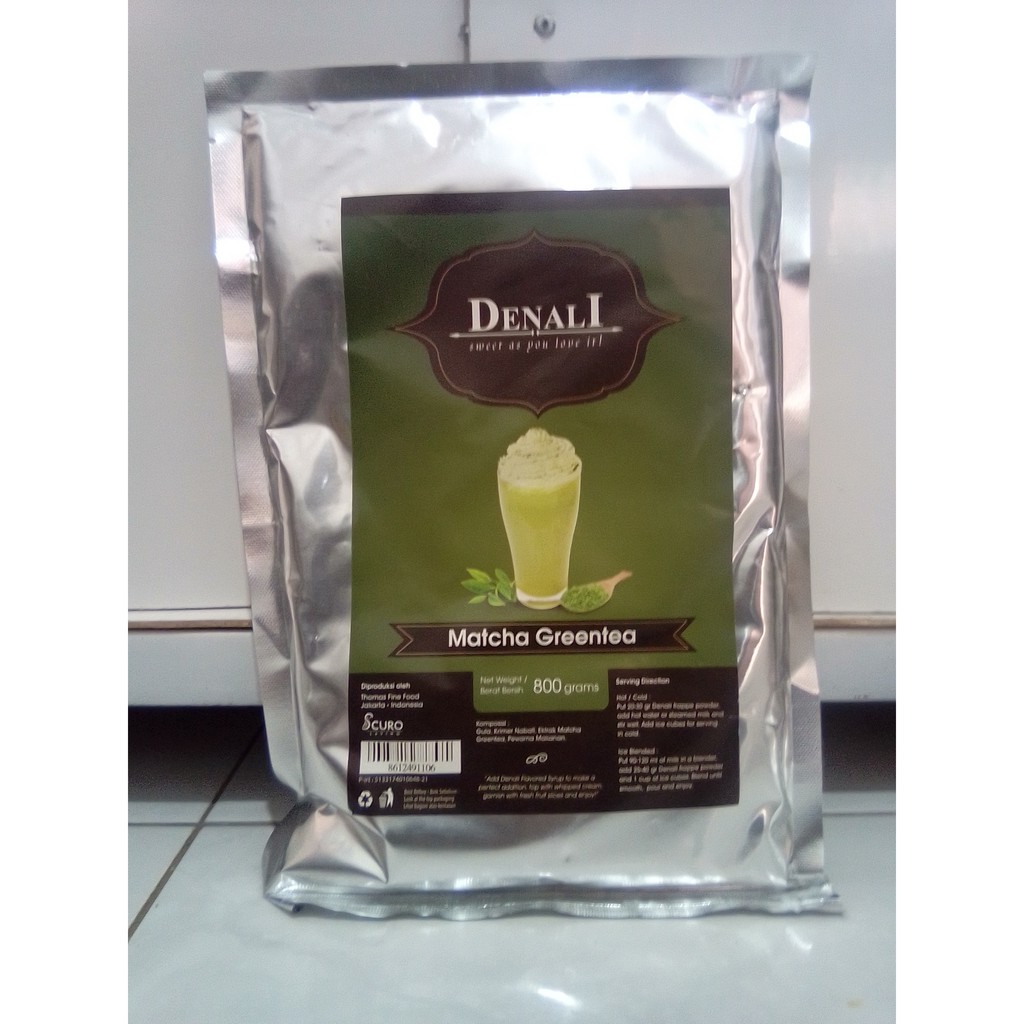 

BUBUK DENALI RASA MATCHA GREENTEA