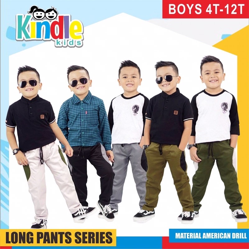 Long pant series kindle kids