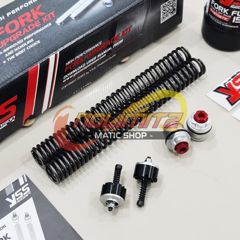 Fork Upgrade Kit YSS Per Shock Depan Free Oli Yamaha NMAX 2020