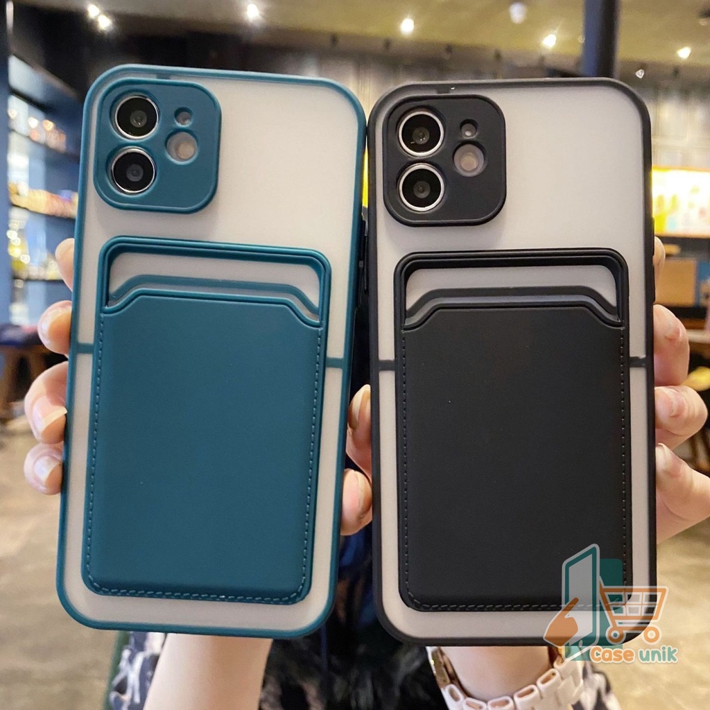 SOFTCASE CHOICE AERO SLOT CARD VIVO Y30 Y50 Y30i Y53S Y51 Y51A Y53 Y91 Y93 Y95 Y91C Y1S CS4181