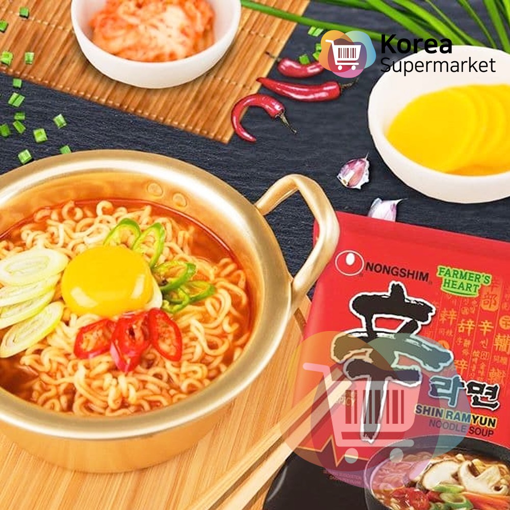 Nongshim SHIN RAMYUN ramen Impor dari Korea 120g/Korea spicy noodle