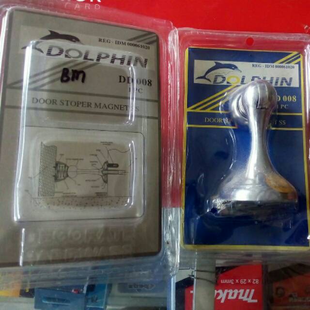 Magnet pintu rumah door stopper magnet ss dolphin