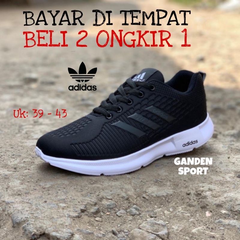 Sepatu pria Cutting Emboss // sepatu olahraga Running cewek cowok New ADS2 terbaru // sepatu sekolah kerja  // aero stret - vpn - sepatu import