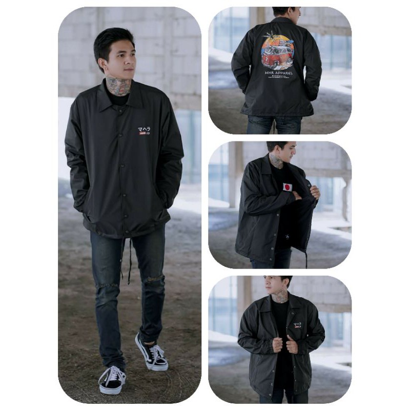 JAKET PRIA - JAKET COACH MHR - JAKET WINDBREAKER - JAKET COACH ERIGO