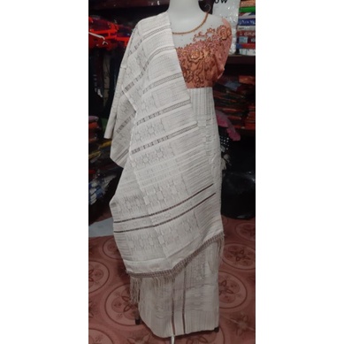 KAIN SONGKET TUMTUMAN KALSIK SINGKET PENGANTIN BATAK BIRU TUMTUMAN TENUN TANGAN TARUTUNG