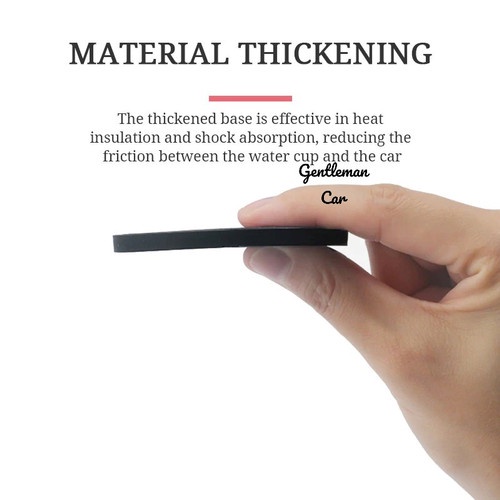 Cup Holder Tatakan Premium Bling Alas Anti Slip Botol Gelas Mobil