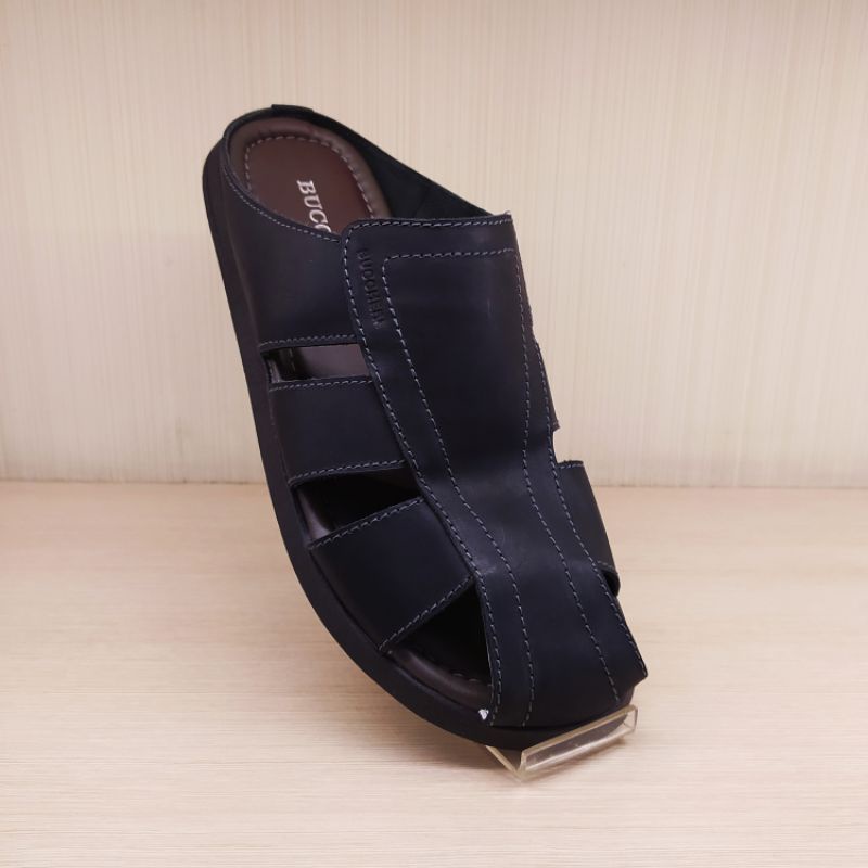SANDALS PRIA KULIT SLOP BUCCHERI ORI