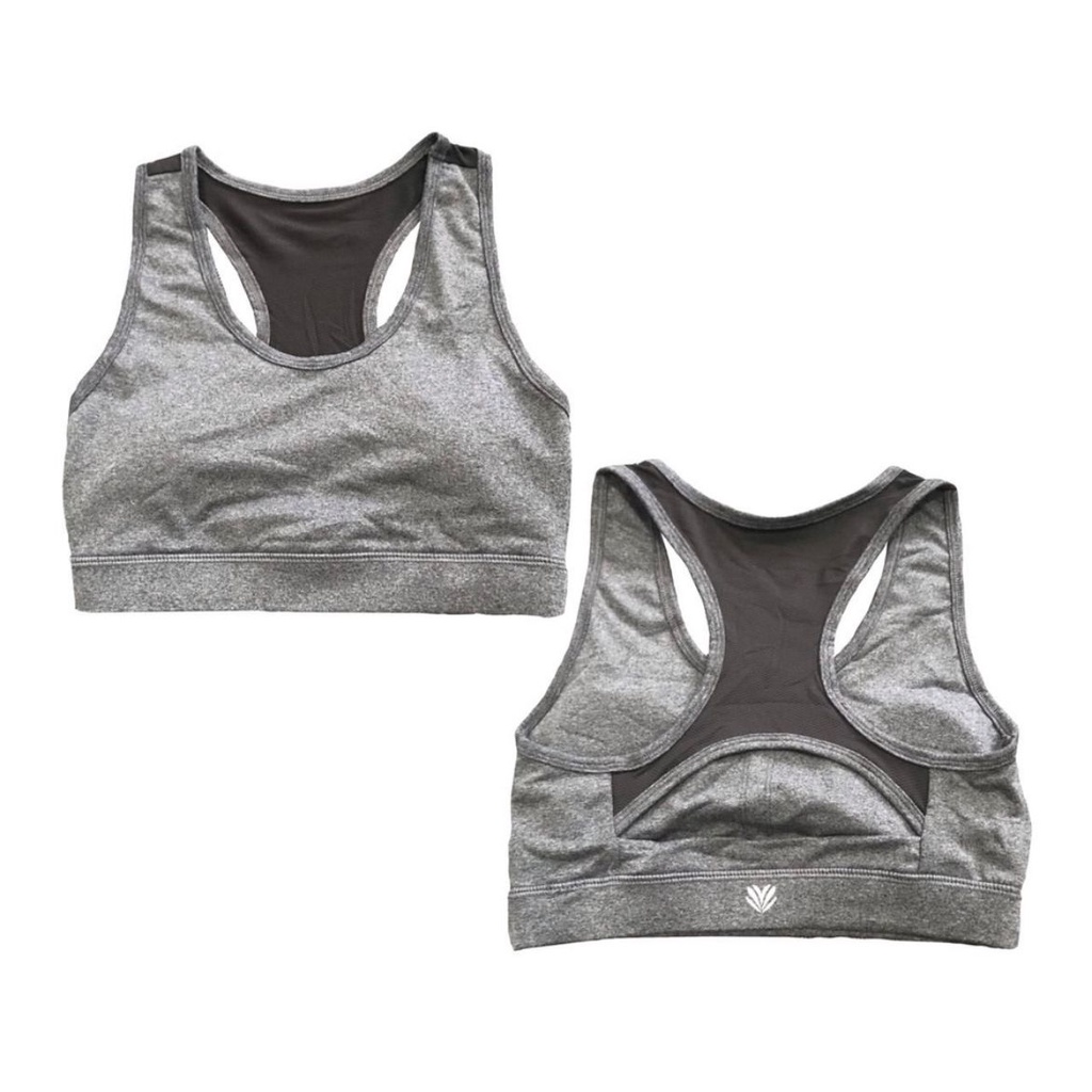 sport bra grey forever21