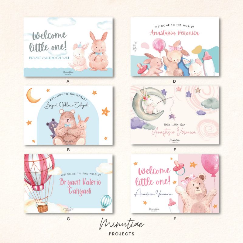 Minutiae Projects | MINI | Hampers Bayi | Kado Lahiran | Hampers Baby Boy & Girl | Newborn Baby Gift Set-8