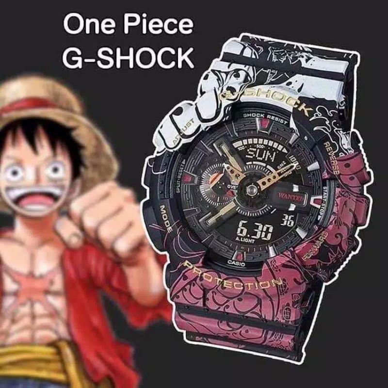 JAM TANGAN CASIO G-SHOCK GA-110JDB-1A4PR SERI ONE PIECE ORIGINAL