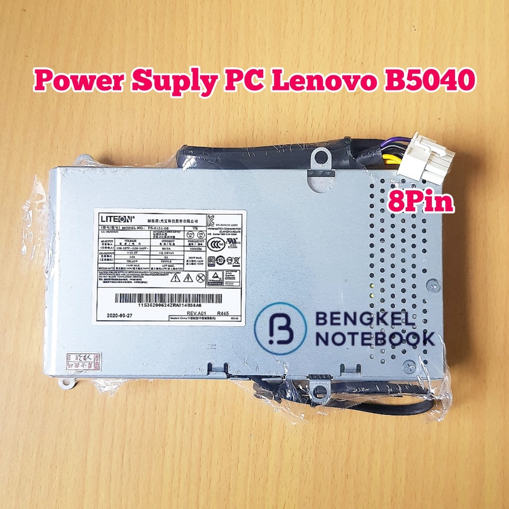 Power Supply PC Lenovo B5040 B4655 S74X S80X B85 B85 S740 PS-2151-08 APC003 PS-2181-08 VB HKF1502-3D SP50A36152 APC003 36200624 54Y8924 APB003 54Y8882 Konektor ATX 8PIN + 2PIN