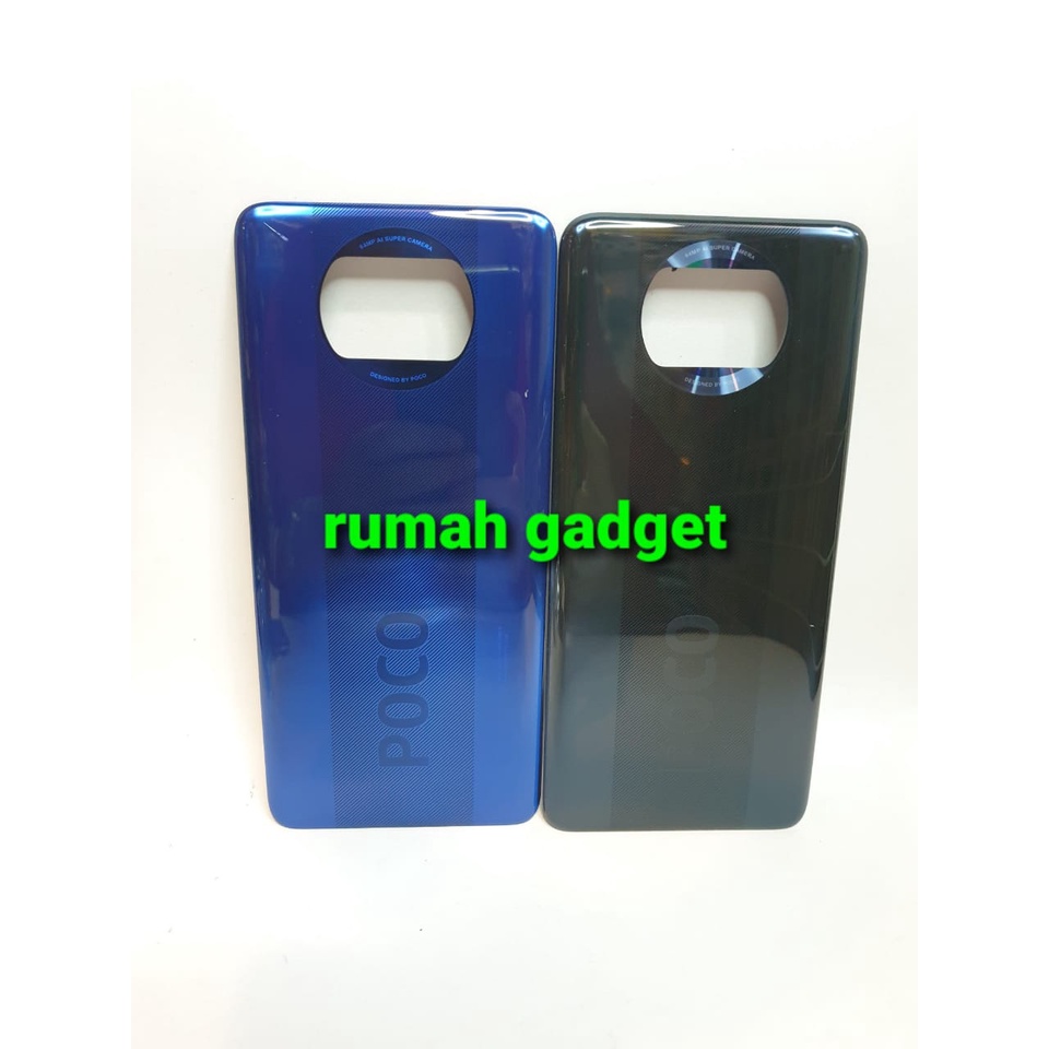 BACKDOOR POCO X3/POCO X3 PRO TUTUP BELAKANG BATERAI
