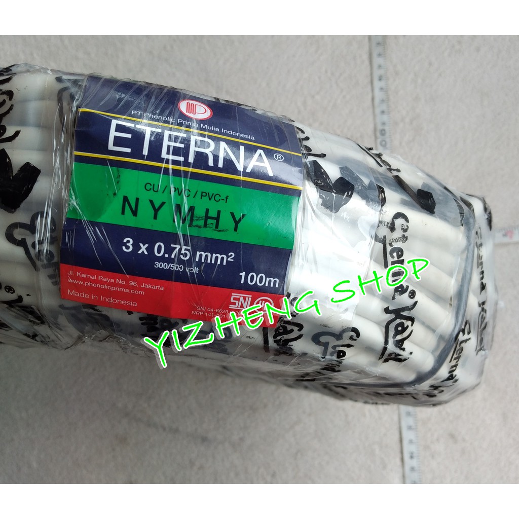 KABEL NYMHY (SERABUT) 3 X 0.75 100M ETERNA