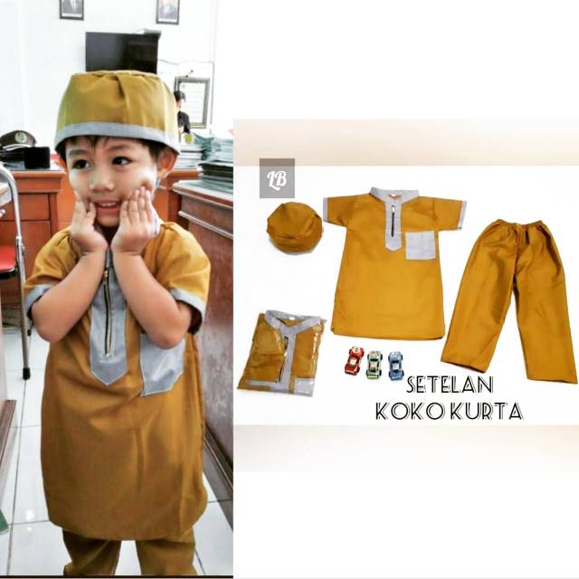 KOKO/KOKO ANAK/KOKO PAKISTAN ANAK/SETELAN KOKO/SETELAN KOKO ANAK/KOKO KURTA/KOKO TOYOBO/setelan koko