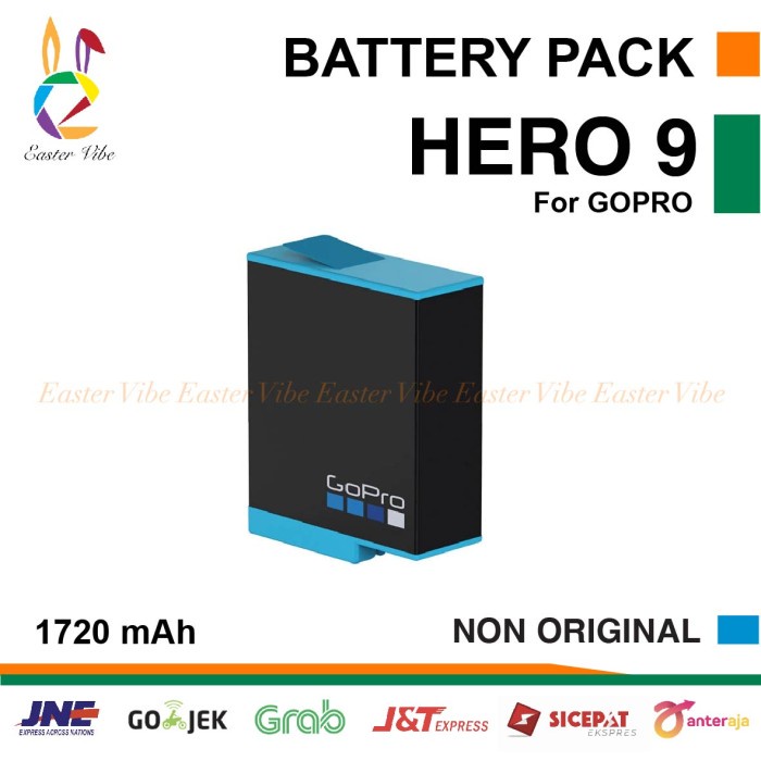 GOPRO HERO 9 BLACK BATTERY BATERAI RECHARGABLE - BATERAI GOPRO HERO 9