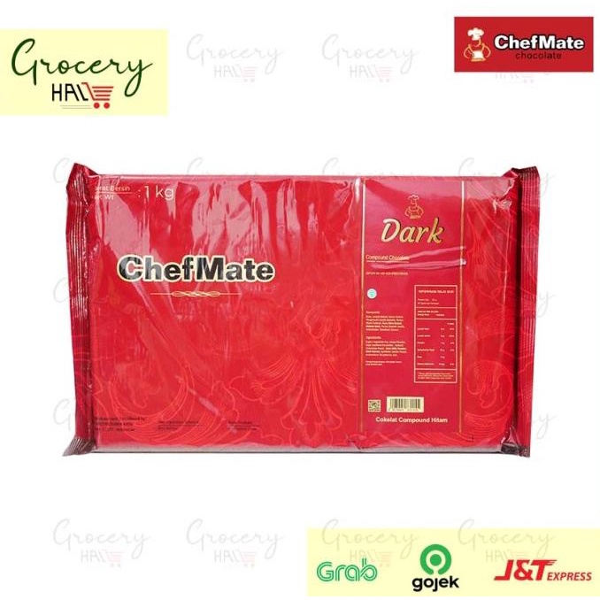 

CHEFMATE DARK CHOCOLATE COMPOUND 1 KG TERLARIS TERPERCAYA ORIGINAL